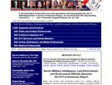 Tablet Screenshot of patriotsquestion911.com